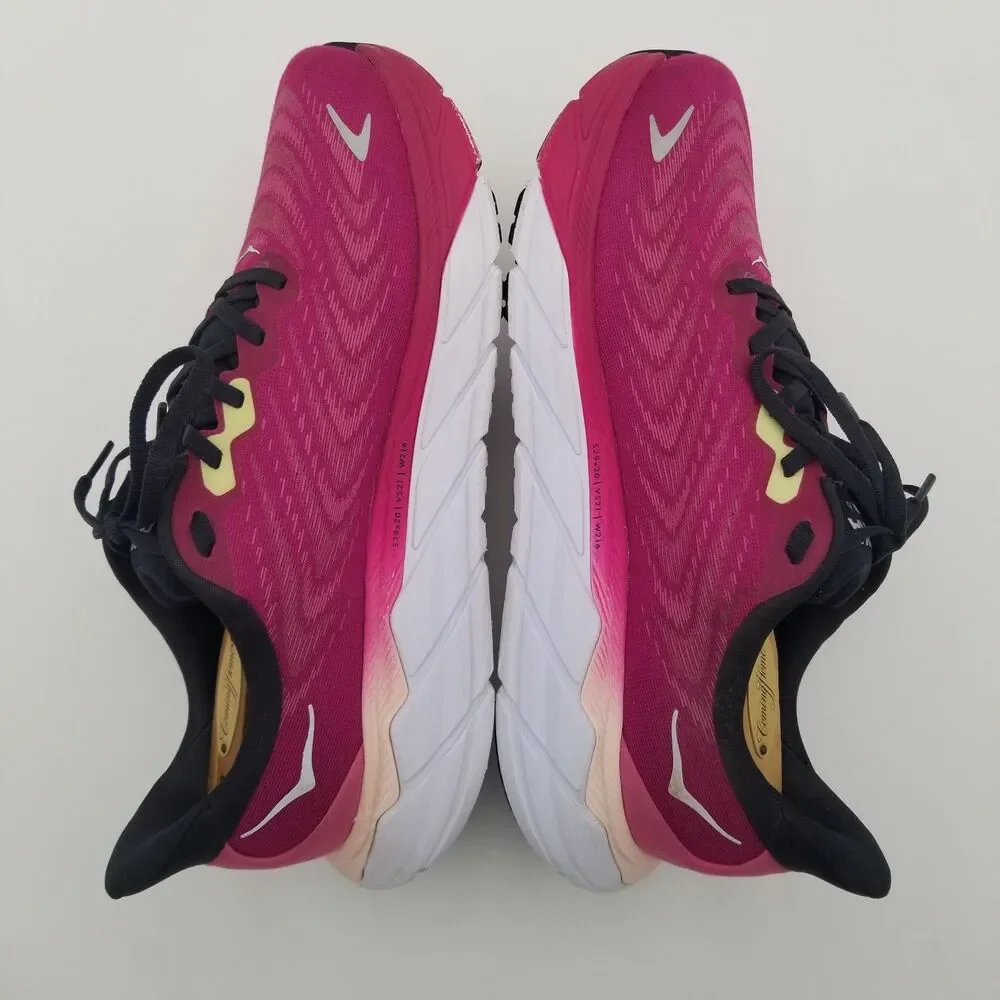 Hoka One One Arahi 6 Women's Running Sneaker Shoe Size 11B Festival Fuchsia/Ibis
